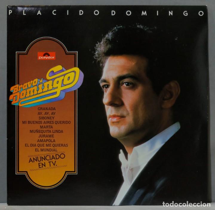 Discos de vinilo: LP. Placido Domingo &ndash; Bravo Domingo - Foto 1