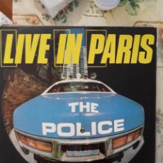 Disques de vinyle: THE POLICE-LIVE IN PARIS-GSLP 2094 BS-2 X VINYL,EDIC 1990 ITALY. Lote 359928280