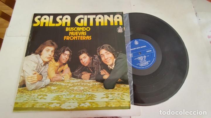 Discos de vinilo: SALSA GITANA-LP BUSCANDO NUEVAS FRONTERAS - Foto 1