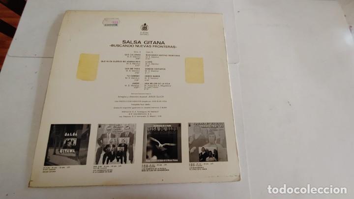 Discos de vinilo: SALSA GITANA-LP BUSCANDO NUEVAS FRONTERAS - Foto 2