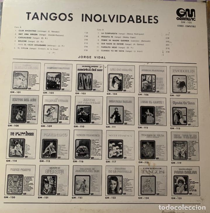 Discos de vinilo: Tangos Inolvidables El Ciruja - Foto 2