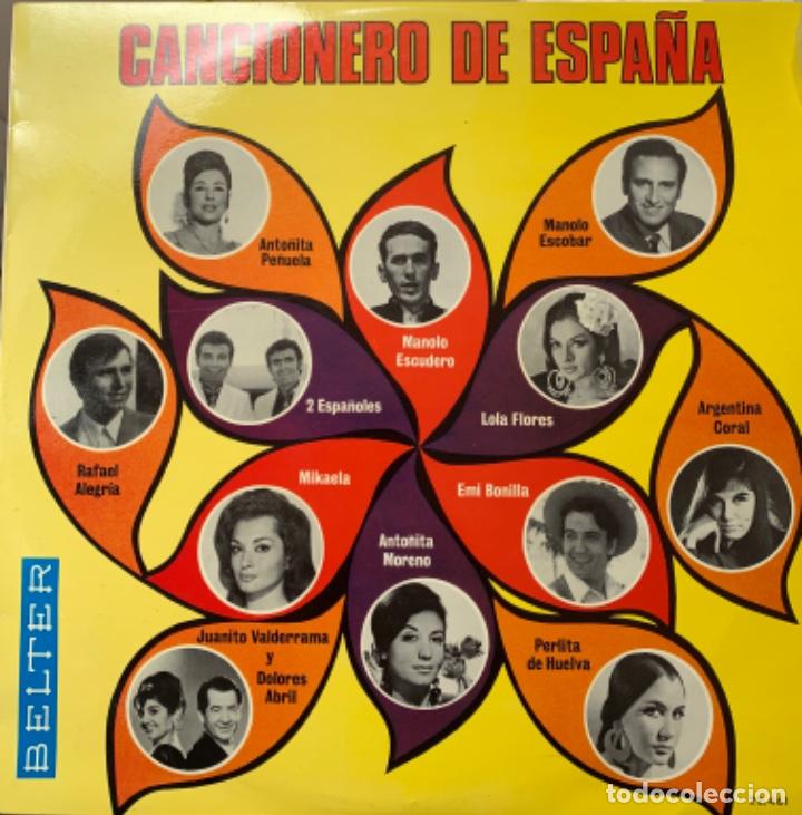 Vinyl records: Cancionero de Espa&ntilde;a Chuflillas del ni&ntilde;o de la Palma