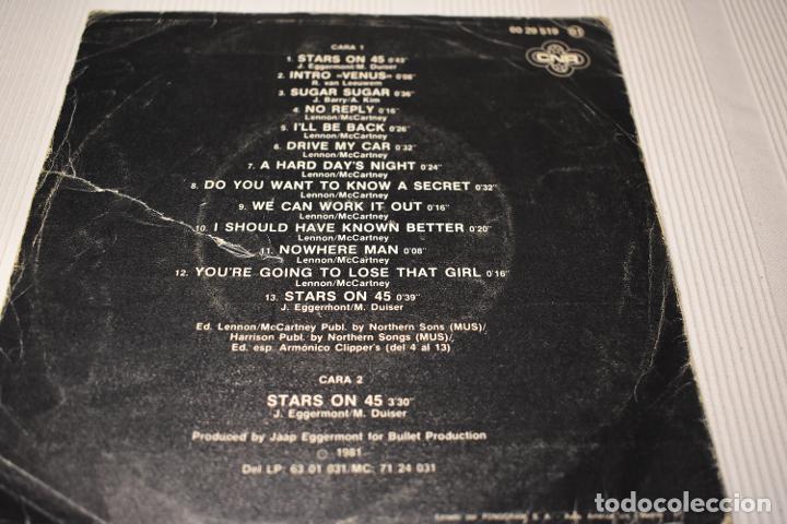 Discos de vinilo: SINGLE STARS ON 45 1981 - Foto 3