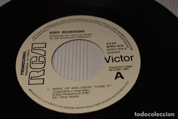 Discos de vinilo: SINGLE EDDY ROSEMOND FUNK IT 1981 - Foto 2