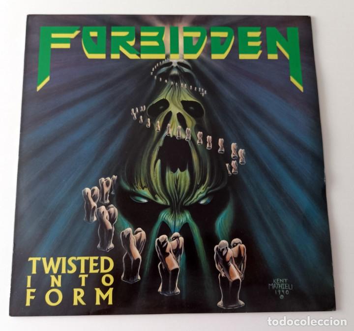 Discos de vinilo: LP FORBIDDEN - TWISTED INTO FORM - Foto 1