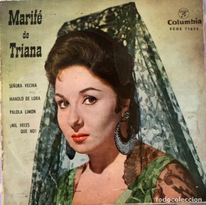 Discos de vinilo: Marife de Triana se&ntilde;ora vecina - Foto 1