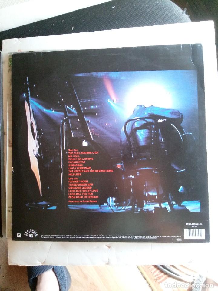 Discos de vinilo: neil young unplugged 1993 lp - Foto 2