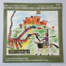 Discos de vinilo: LP OCTAVIO CORVALAN - MICROCUENTOS (ESPAÑA - MOVIEPLAY - 1968) MUY RARO ESCASO SPOKEN WORLD. Lote 360009655