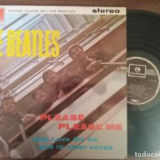 Discos de vinilo: THE BEATLES PLEASE PLEASE ME PARLOPHONE EDICION ORIGINAL DE SUECIA 1963. Lote 360038375