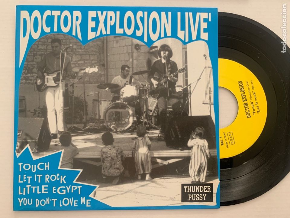 Discos de vinilo: single ep Doctor Explosion Live de 1992 - Foto 1