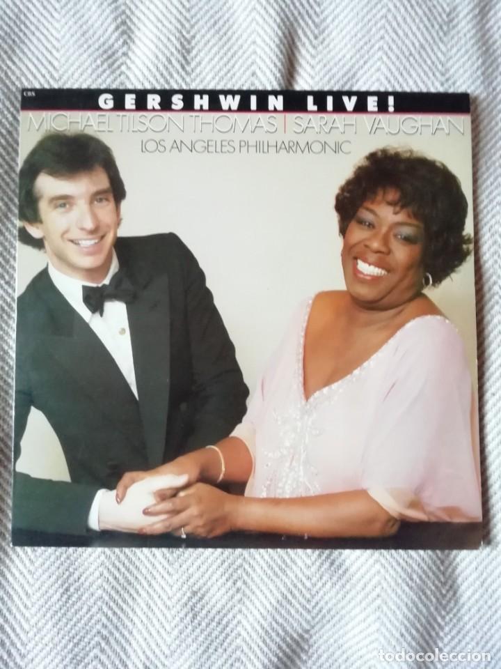 Discos de vinilo: Gershwin Live - Sarah Vaughan - Foto 1