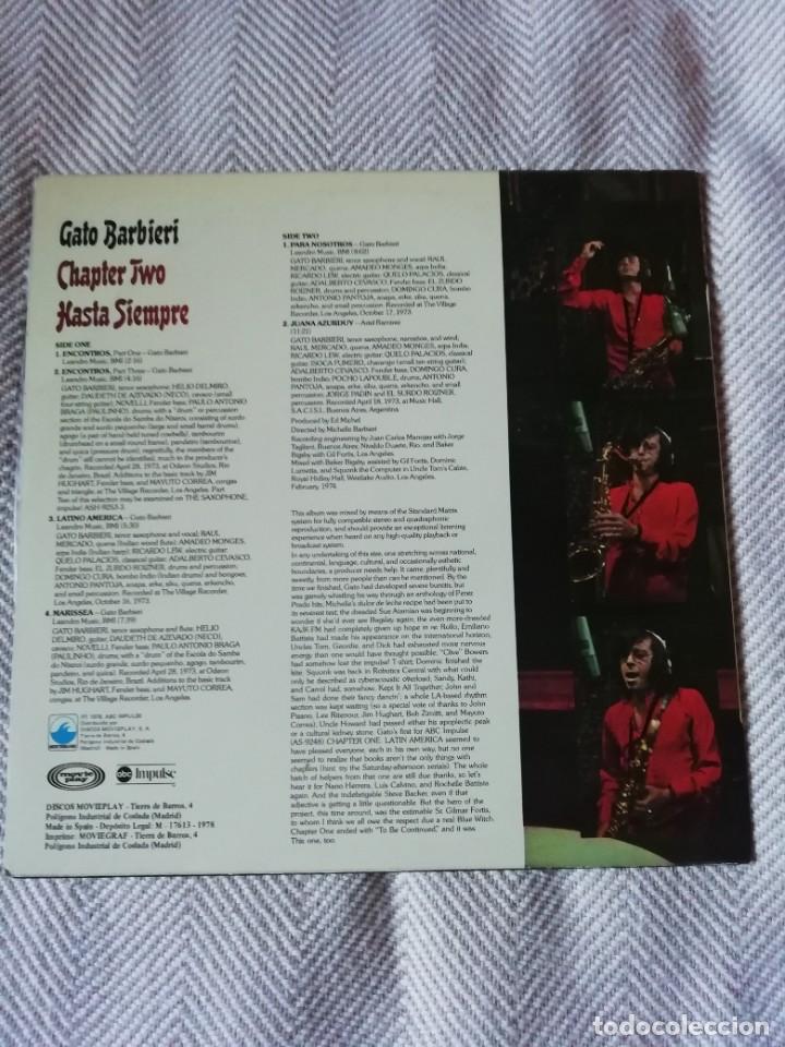 Discos de vinilo: Gato Barbieri - Foto 2