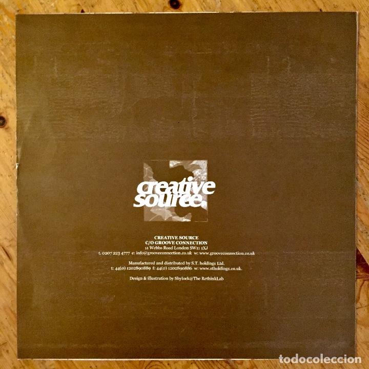 Discos de vinilo: RANDOM MOVEMENT : FACE TO FACE / REACHING DEEPER [CREATIVE SOURCE - UK 2007] 12&rdquo; - Foto 2