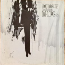 Discos de vinilo: AQUASKY FEAT. SISTA : HI-LIFE [MOVING SHADOW - UK 2004] 12”