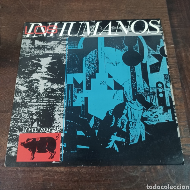 Discos de vinilo: LIS INHUMANOS / MAXI-SINGLE 1984 EPIC - Foto 6