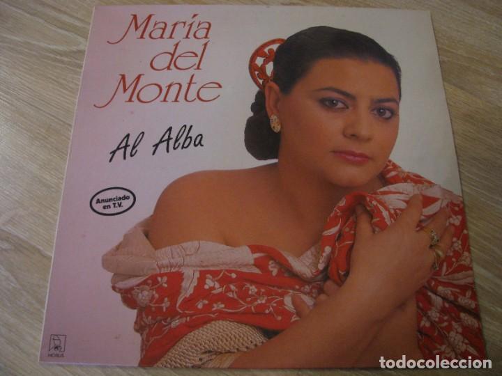 Discos de vinilo: DISCO DE VINILO. MARIA DEL MONTE. AL ALBA. - Foto 1