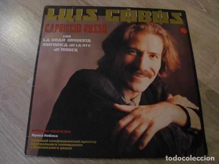 Discos de vinilo: DISCO DE VINILO. LUIS COBOS. CAPRICCIO RUSSO. - Foto 1