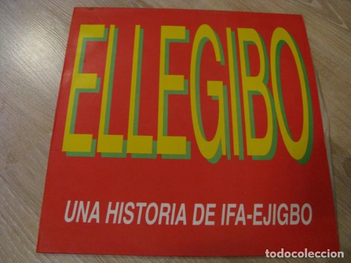 Discos de vinilo: DISCO DE VINILO. ELEGIBO. UNA HISTORIA DE IFA EJIGBO - Foto 1