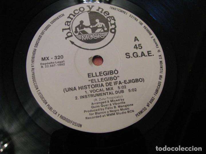 Discos de vinilo: DISCO DE VINILO. ELEGIBO. UNA HISTORIA DE IFA EJIGBO - Foto 3