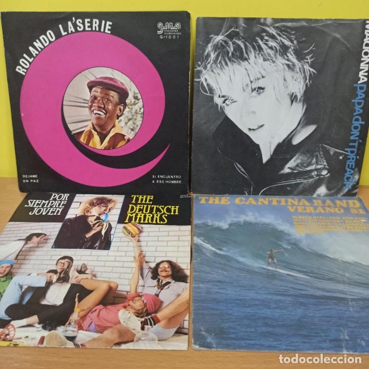 Discos de vinilo: LOTE 21 SINGLES - DISCOS DE VINILO - DIFERENTES - VARIADOS - Foto 3