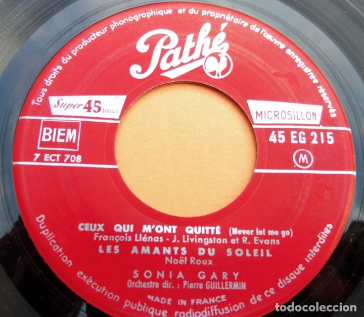 Discos de vinilo: SINGLE - SONIA GARY - OH! JOHN - PATH&acute;R - 45 EG 215 - - Foto 4