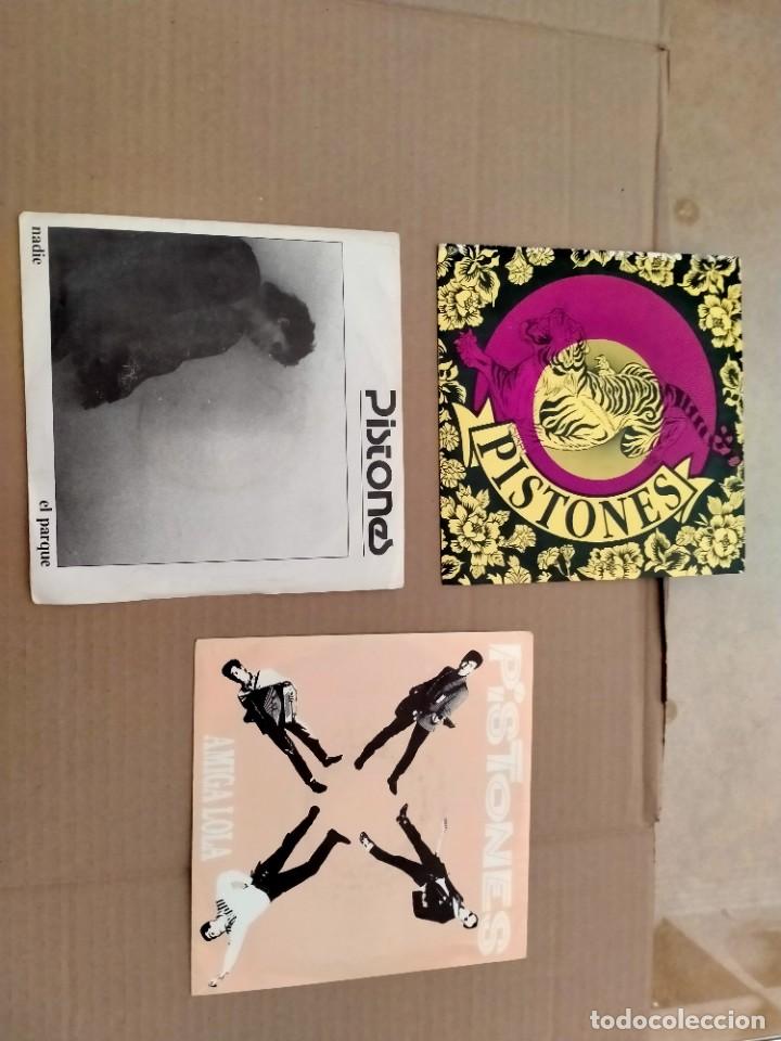 Disques de vinyle: vinilos single de pistones