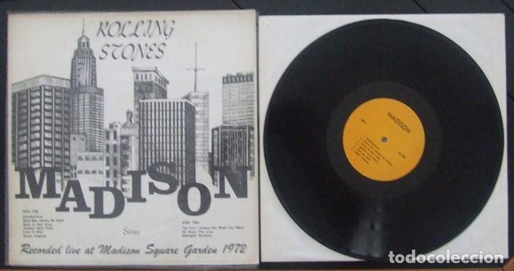 Discos de vinilo: Rolling Stones Madison, live 1972 rare!!! - Foto 1
