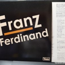 Discos de vinilo: FRANZ FERDINAND FRANZ FERDINAND LP UK 2004 PEPETO TOP. Lote 360343995