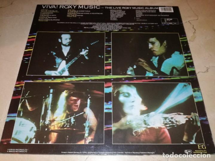 Discos de vinilo: ROXY MUSIC-VIVA - Foto 2
