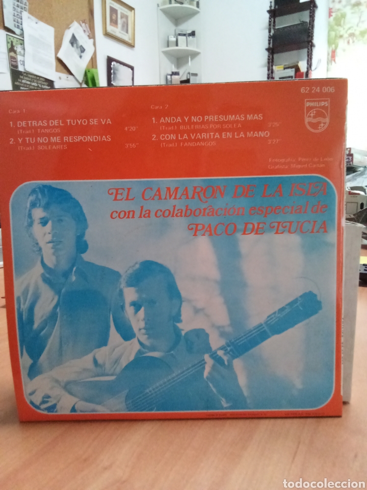 Discos de vinilo: Camar&oacute;n de la isla - Foto 2