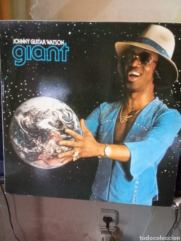 Discos de vinilo: JOHNNY GUITAR WATSON 1978 &rdquo; GIANT &rdquo; Original UK - Foto 1
