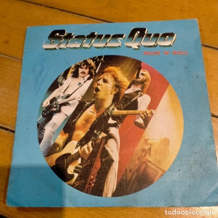 Discos de vinilo: VINILO SINGLE STATUS QUO; ROCK &acute;N&acute; ROLL + LIES, - Foto 1