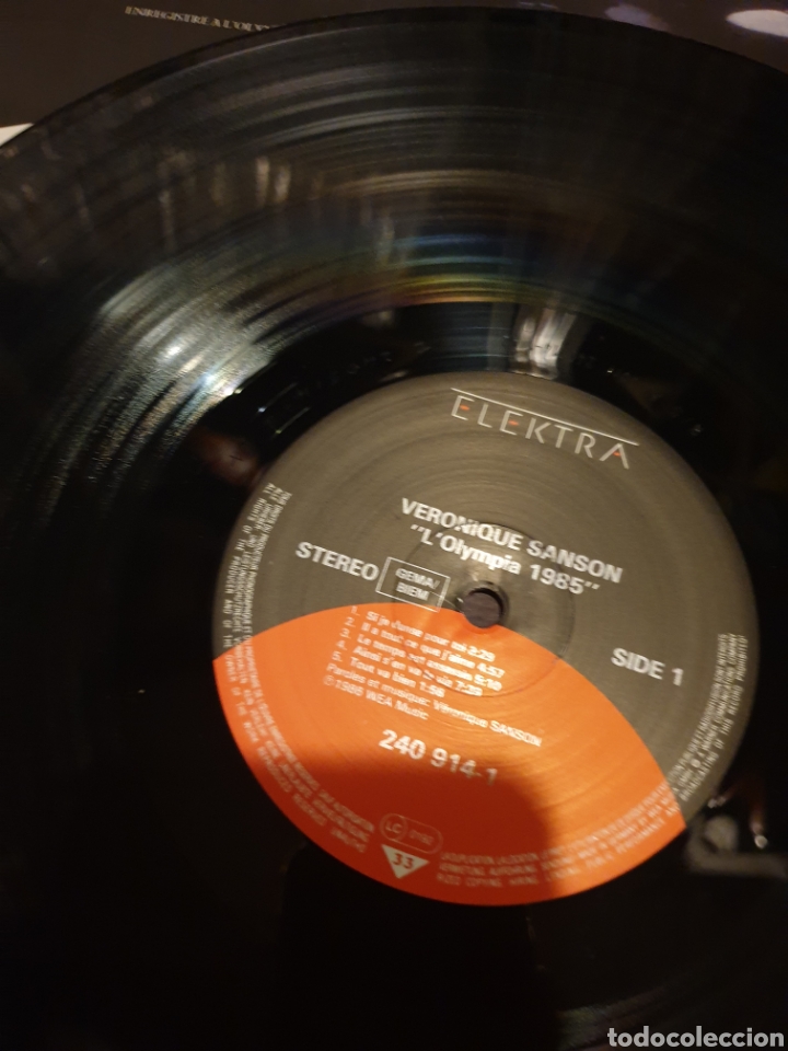 Discos de vinilo: Veronique Sanson - LOlympia 1985 - Foto 3