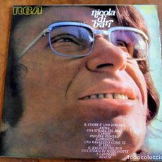 Discos de vinilo: LP - NICOLA DI BARI - EL CUORE E UNO ZINGARO - RCA LSP-10434 AÑO 1971. Lote 360434710