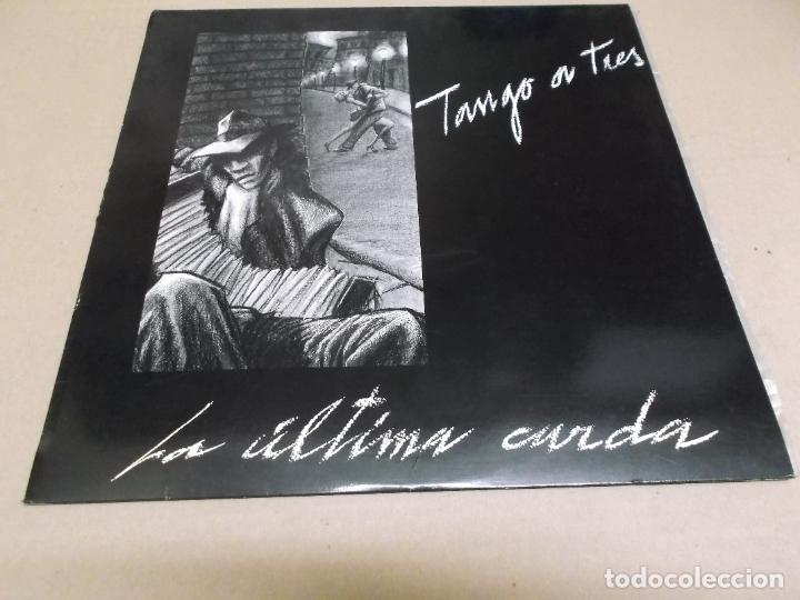 Discos de vinilo: TANGO A TRES (LP) LA ULTIMA CURDA A&Ntilde;O &ndash; 1989 - Foto 1
