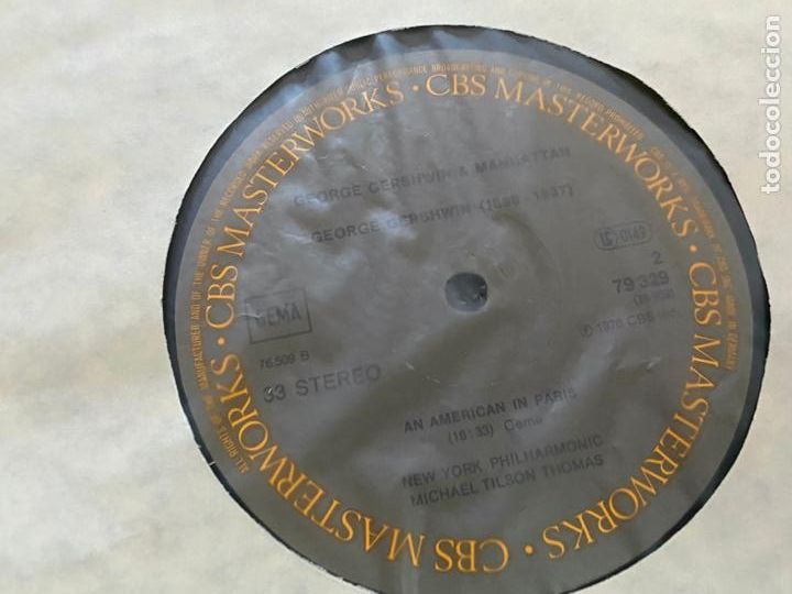 Discos de vinilo: GEORGE GERSHWIN CAJA BOX 3 LP Y LIBRETO (B-59) - Foto 3