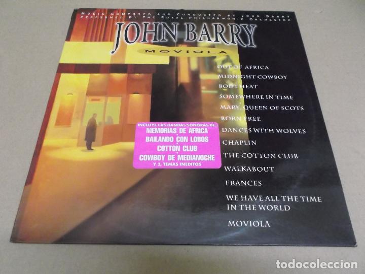Discos de vinilo: JOHN BARRY (LP) MOVIOLA A&Ntilde;O &ndash; 1992 - Foto 1