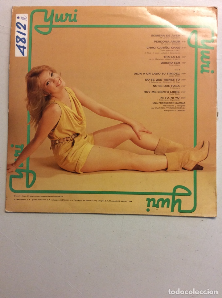 Discos de vinilo: Yuri. Ni t&uacute;, ni yo. - Foto 2