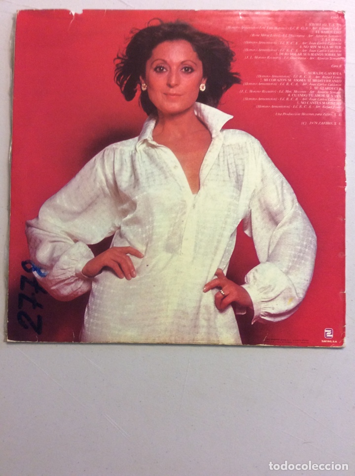 Discos de vinilo: Rosa Mar&iacute;a Lobo. &iexcl;Vivir&eacute;! - Foto 2