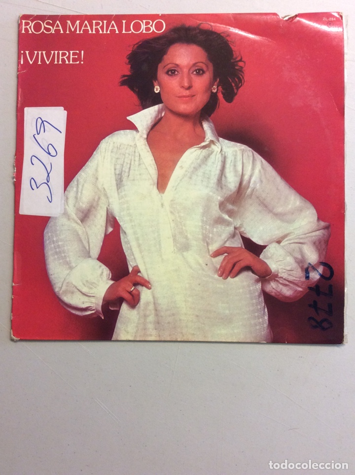 Discos de vinilo: Rosa Mar&iacute;a Lobo. &iexcl;Vivir&eacute;! - Foto 1