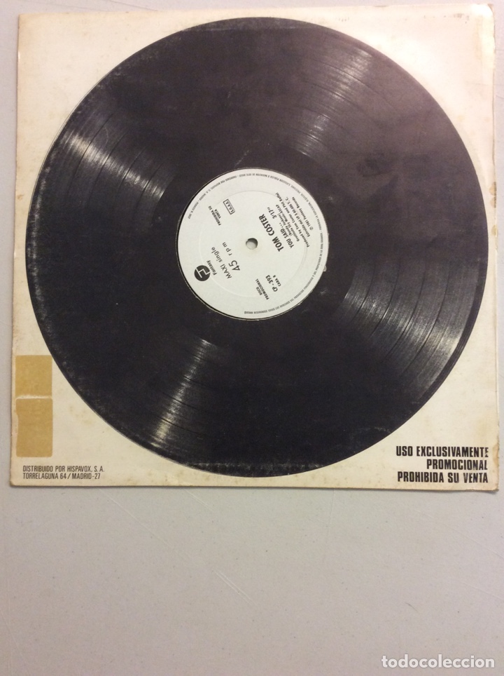 Discos de vinilo: Tom Coster. Te doy mi coraz&oacute;n. You said... - Foto 2