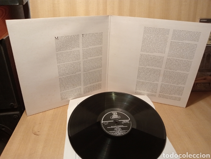Discos de vinilo: Charpentier. Meses de Morts. Requiem. Louis Devos. - Foto 2