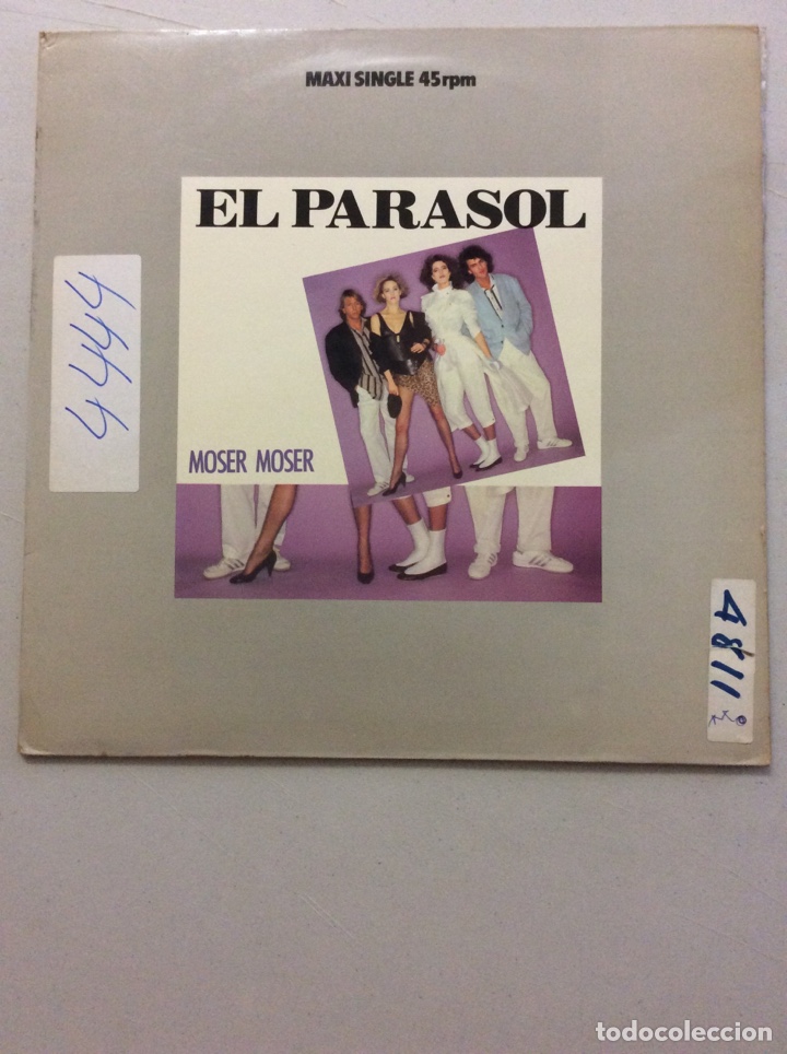 Discos de vinilo: El Parasol. Moser moser. - Foto 1