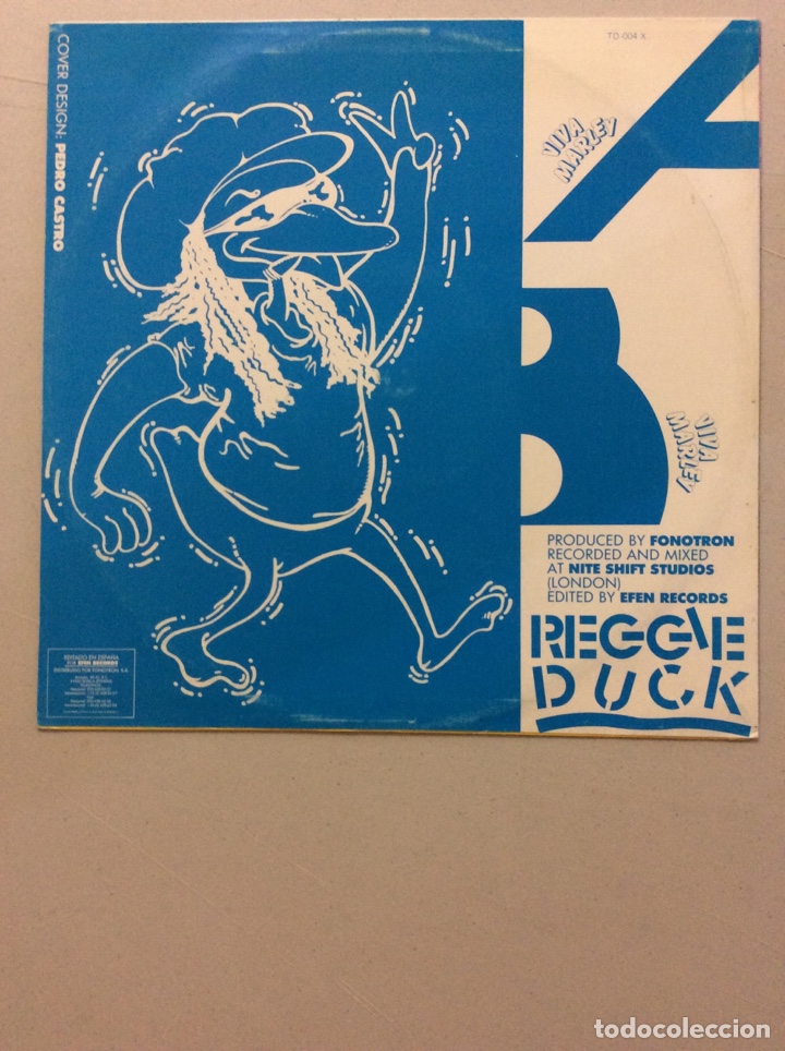 Discos de vinilo: Reggie Duck. Viva Marley. - Foto 2