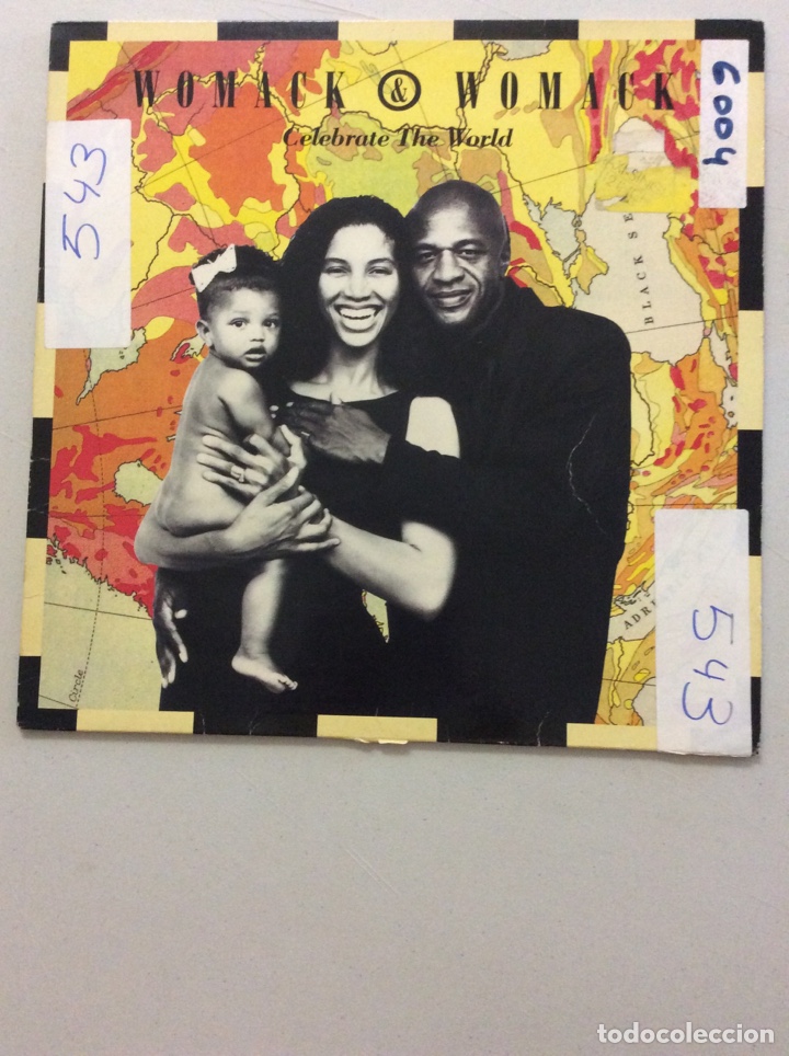 Discos de vinilo: Womack & Womack. Celebrate the World. - Foto 1