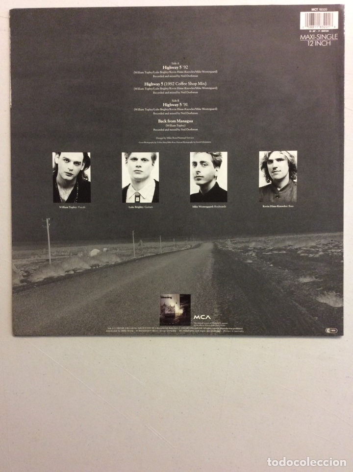 Discos de vinilo: The Blessing. Highway 5 &lsquo;92 - Foto 2