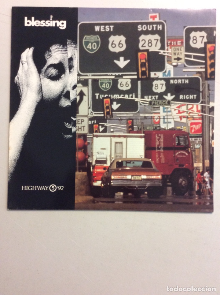 Discos de vinilo: The Blessing. Highway 5 &lsquo;92 - Foto 1