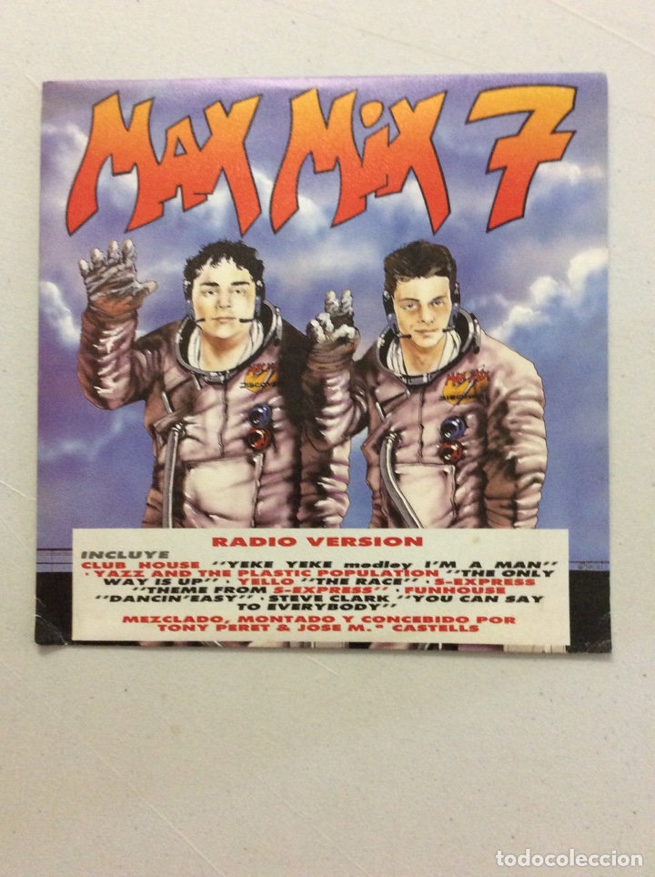 Discos de vinilo: Max Mix 7. Radio versi&oacute;n. - Foto 1