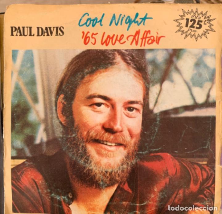 Discos de vinilo: Paul Davis Cool Night - Foto 1
