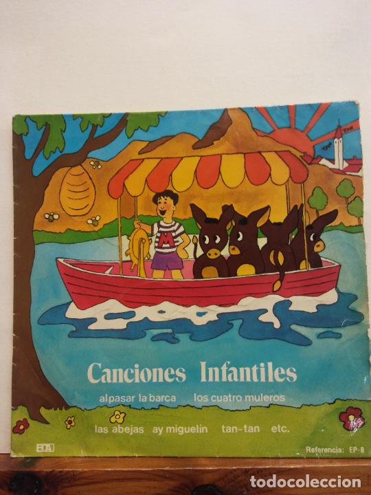 Discos de vinilo: SINGLE. CANCIONES INFANTILES. EDA - Foto 1